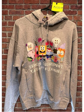 Medium Hoodie SpongeBob x CPFM x Uniqlo 476551 Cactus Plant Flea Market NWT
